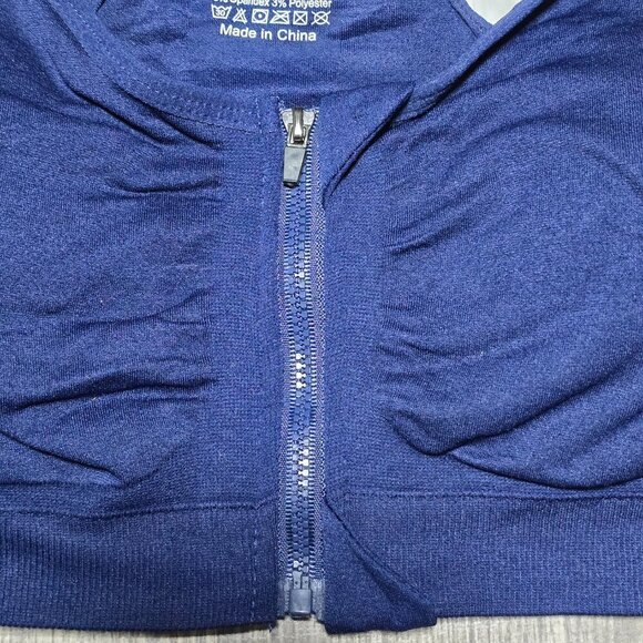 XLarge Zip Front Sports Bra, Post Surgery Bra - Brand New - Picture 2 of 4